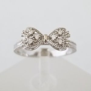 Sterling Silver Bow Ring